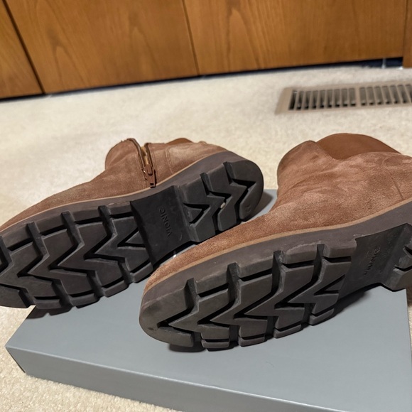 Vionic Brown Suede Ankle Boots - Picture 3 of 6